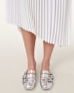 Aurora Metallic Leather Ballet Shoe