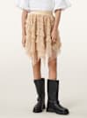 Jayde Ruffled Tulle Mini Skirt