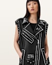 Billie 1994 Studded Leather Gilet