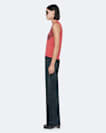 Tinted Dark Indigo Nico Low-Rise Wide-Leg Jeans