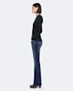 Eve High-Rise Slim Bootcut Jeans