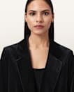 Aleida Velvet Blazer