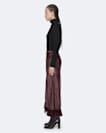 Silk-viscose skirt