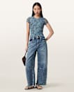 Ellie Slim Fit Mesh T-Shirt