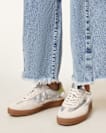Thelma Metallic Low Top Trainers