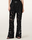 Amelie Straight Leg Lace Trousers