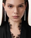 Gia Crystal Drop Earrings