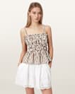 Kali Striped Cotton Cami Top
