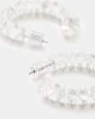 Jaya Studded Hoop Earrings