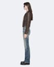 Errie Leather Biker Jacket