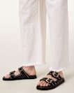 Magda Studded Leather Sandals