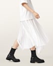 Hallie Leather Ankle Boots