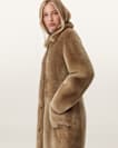 Serra Reversible Shearling Coat
