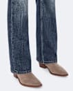 Jura Suede Zip-Up Dress Boots