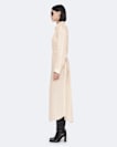 Yurra cupro tied shirt dress