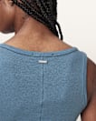 Katarina Boat Neck Slim Fit Tank Top