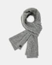 Laurie Cable Knit Brushed Scarf