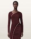 Elsie Zipper Maxi Dress