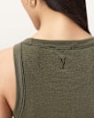 Rina Crew Neck Sleeveless Tank Top