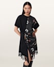 Lana Lace Floral Mini Dress