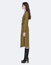 Marley asymmetric cotton poplin shirt dress