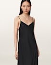 Leona V-Neck Maxi Slip Dress