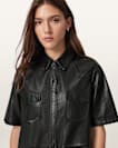 Rock Leather Mini Dress