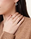Vida Heart Beaded Ring