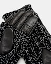 Zoya Knitted Cuff Leather Gloves