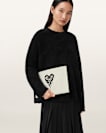 Izzy Heart Clutch