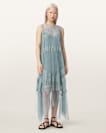 Clara Mesh Midi Dress