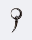Talon Pendant Huggie Earrings