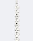 Faceted Metal Bead Necklace