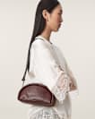 Rosalie Arc Leather Crossbody Bag