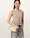 Rosalie Arc Leather Crossbody Bag