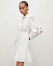 Keeley Embroidered Broderie Mini Dress