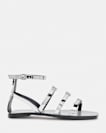 Lore Metallic Leather Gladiator Sandals