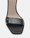 Betty Square Toe Leather Heeled Sandals