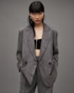 Elle Double Breasted Lightweight Blazer