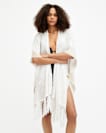 Otto Embroidered Ruana Scarf