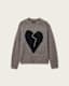 Luv Heart Oversized Knitted Jumper