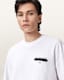 Redact Oversized Embroidered Logo T-Shirt