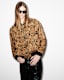 Tour Reversible Leopard Print Bomber Jacket