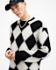Joker Oversized Argyle Jacquard Jumper