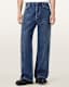 Lenny Loose Fit Wide Leg Denim Jeans