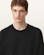 Nero Mock Neck Short Sleeve T-Shirt