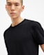 Figure Crew Neck Raw Edge T-Shirt
