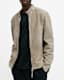 Cora Suede Snap Back Collar Jacket