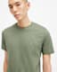Brace Brushed Cotton Crew Neck T-Shirt