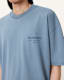Xander Flocked Logo Oversized T-Shirt